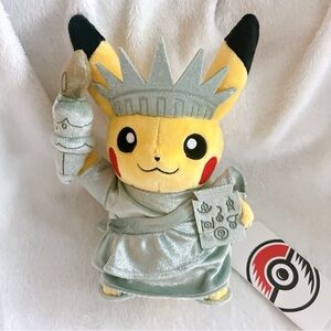 Pokemon Pikachu Around the World Plush Nintendo NYC New York Statue of Liberty